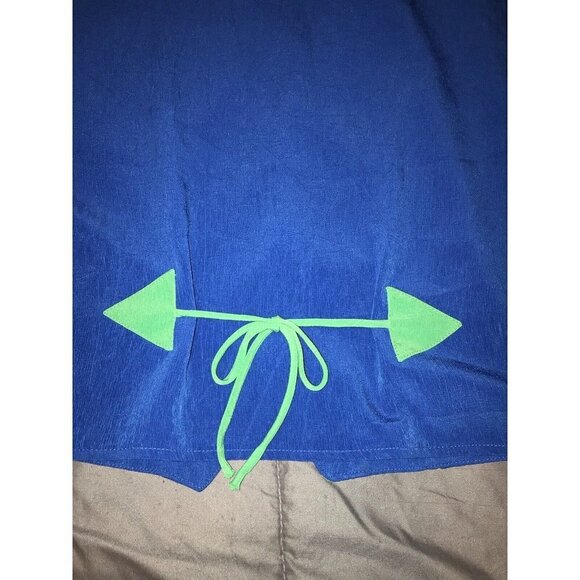 City Girl By Nancy Bolen Womens 80s Abstract Vest Embroidered Star Bling Buttons - Picture 8 of 8